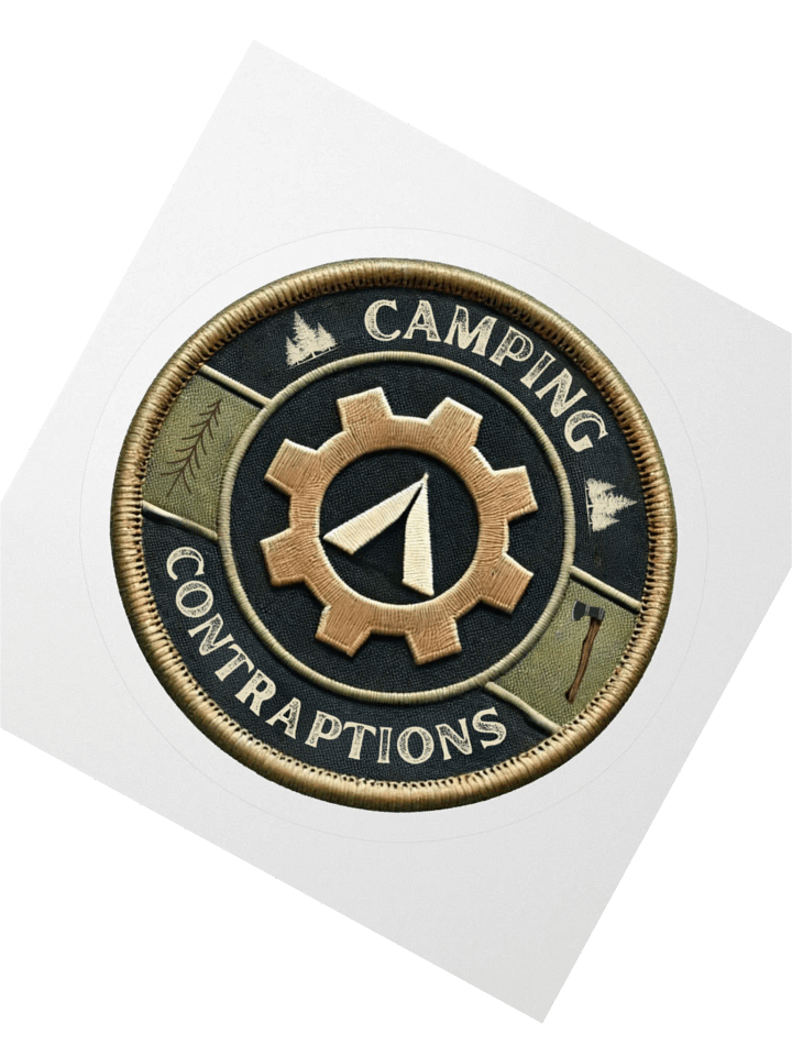Camping Contraptions Embroidered Patch Sticker product image (2)