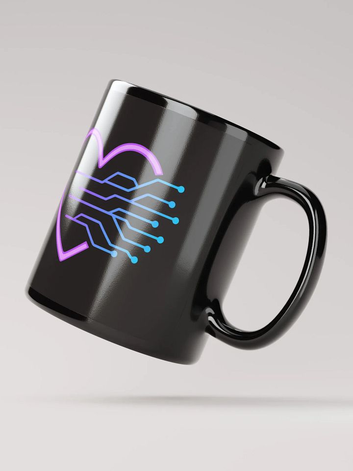 AInsanity Core Mug – Glitch Heart Edition (only heart) product image (2)