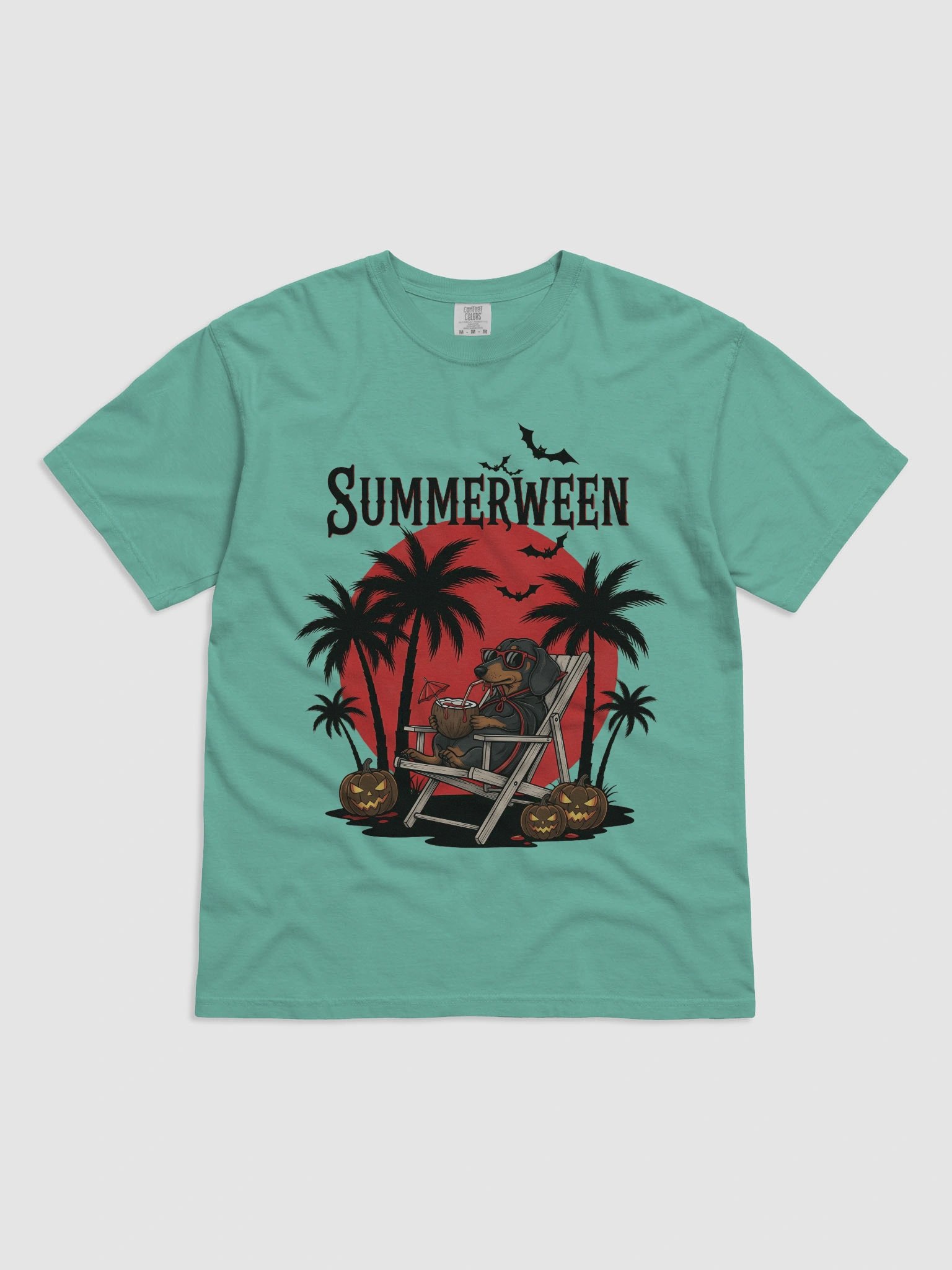 Summerween Vampire Dachshund T-Shirt product image (6)