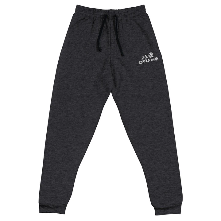 Reptile Army Embroidered Black Joggers product image (1)