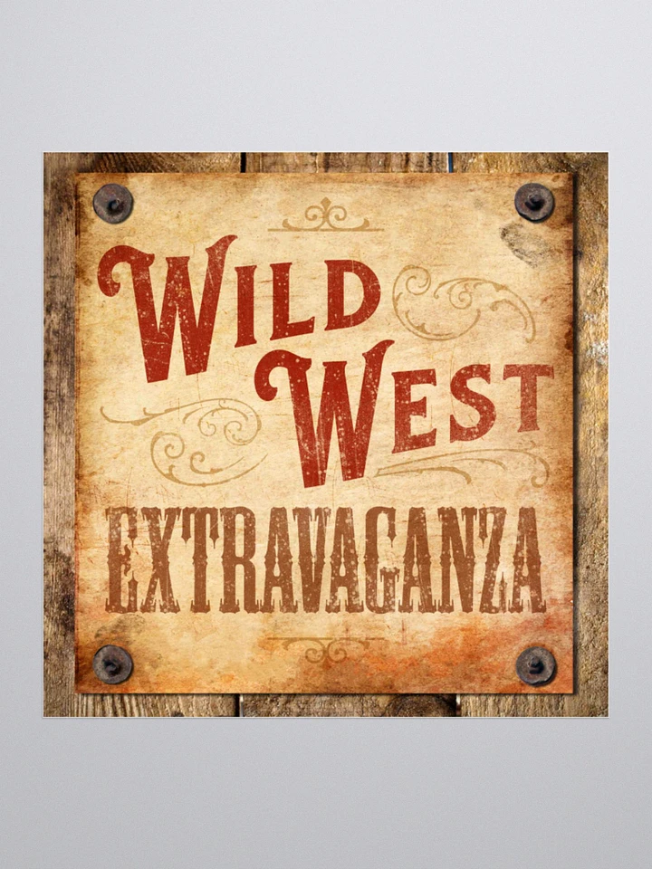 Wild West Extravaganza Kiss Cut Stickers product image (1)