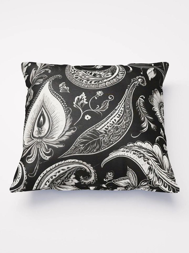 Black & White Seamless Pattern Pillow product image (1)