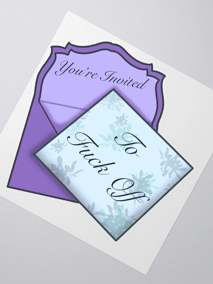 You're Invited...Sticker product image (2)