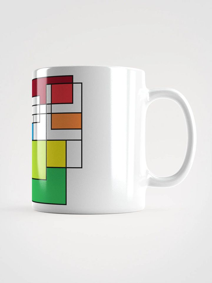 Abstract Clock Mug product image (2)