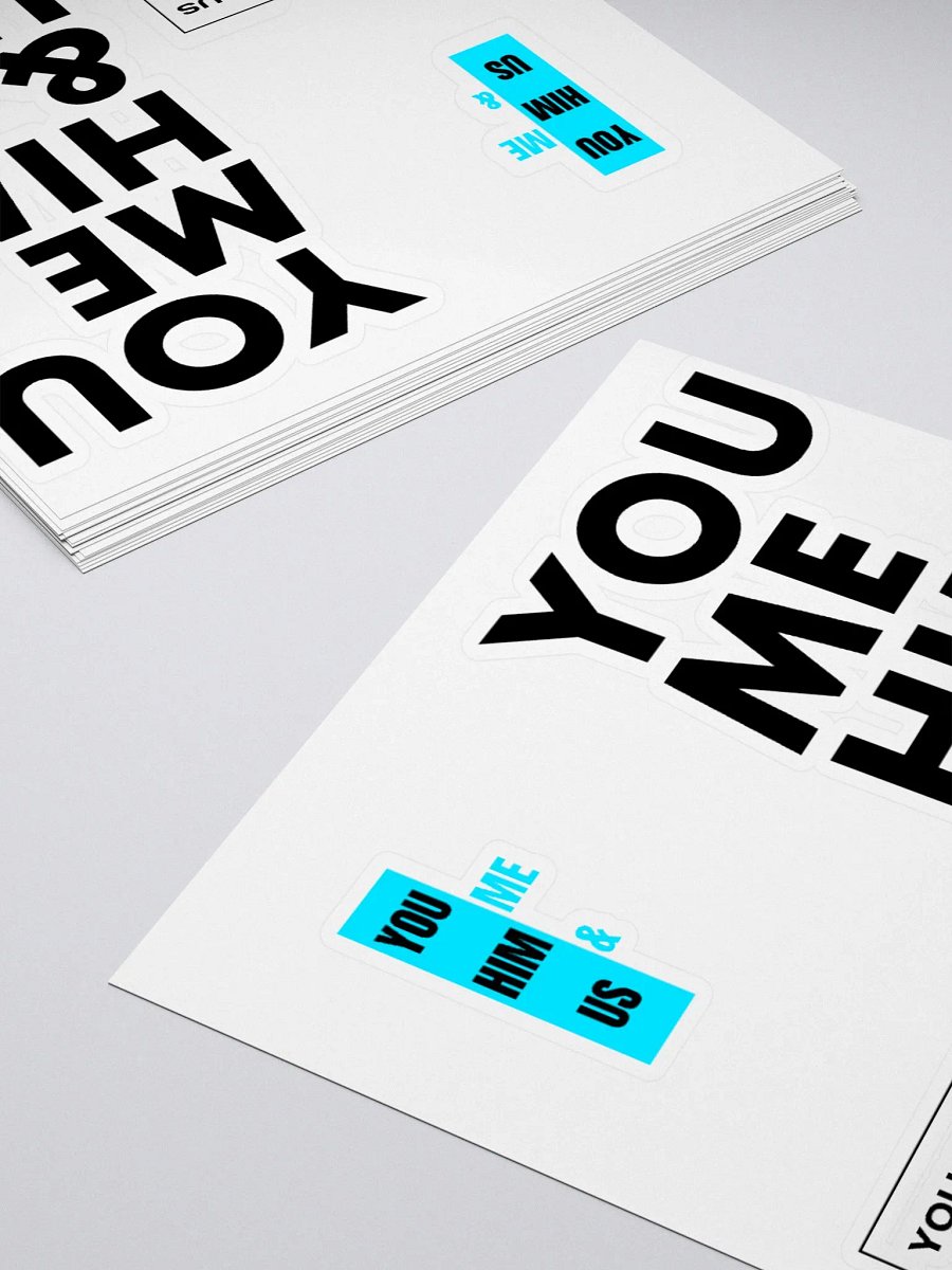 You Me Him & Us - 3 in 1 Sticker product image (4)