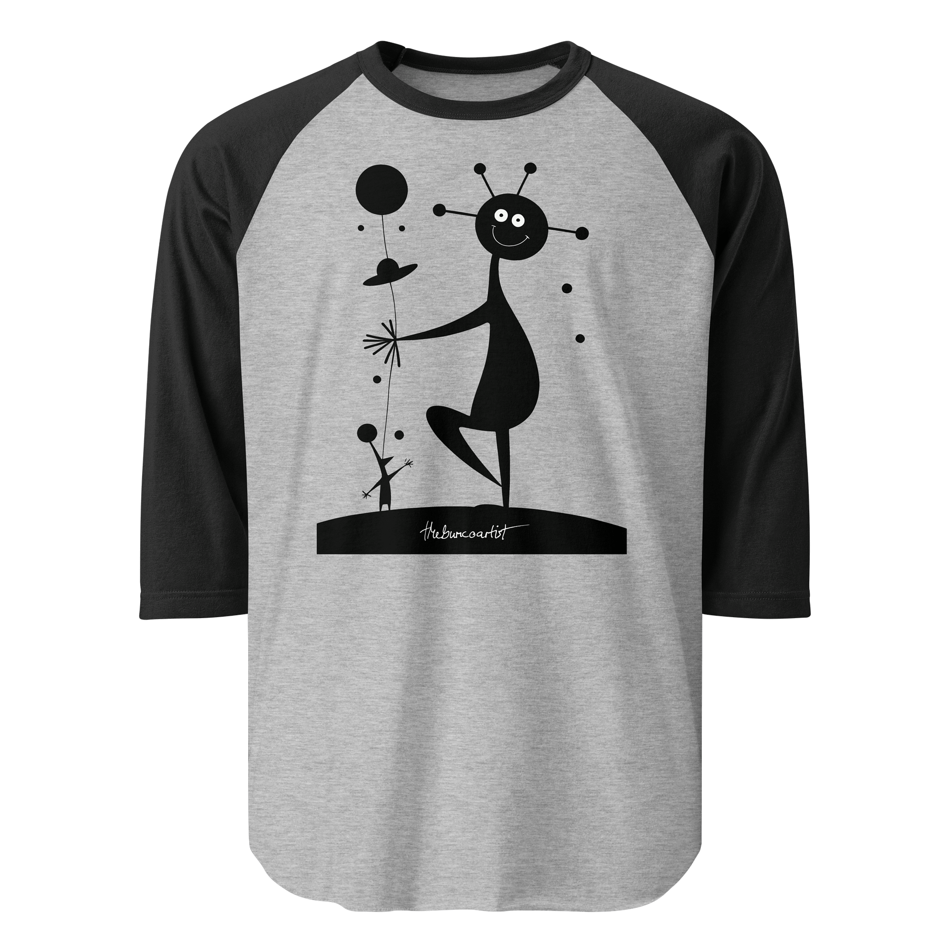 Tultex Fine Jersey Raglan Tee product image (1)