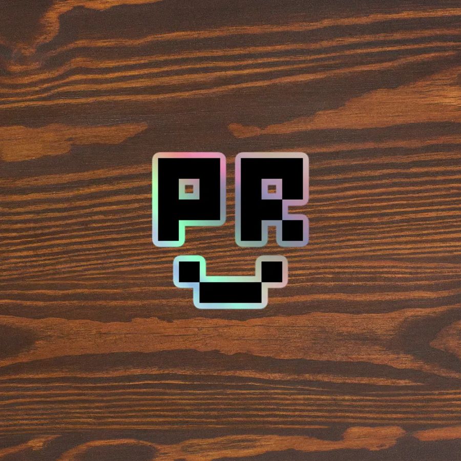 Pixel Holo Sticker Set product image (3)