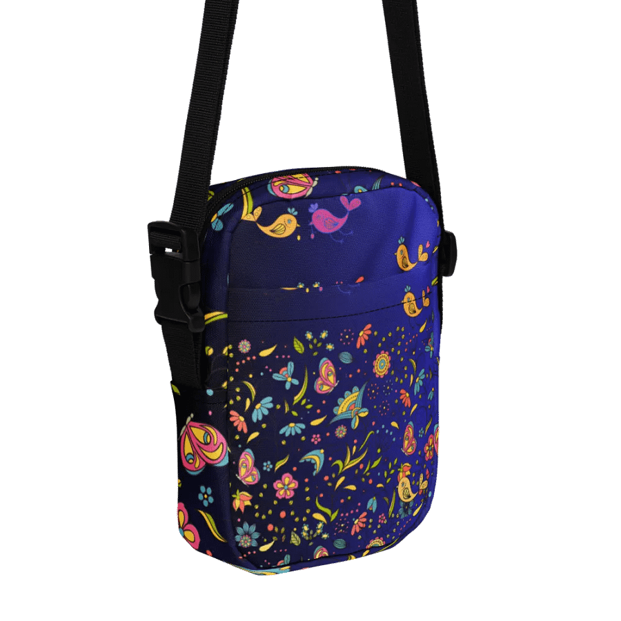 Whimsical Garden Party Crossbody Bag for travellers ladies girls product image (1)