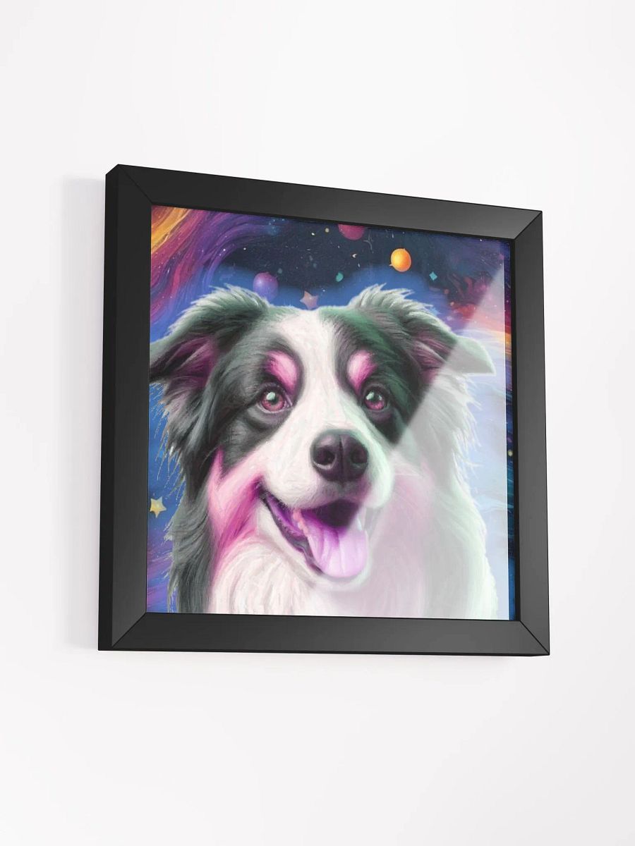 Australian Shepherd Cosmic Colors Framed Wall Art product image (30)