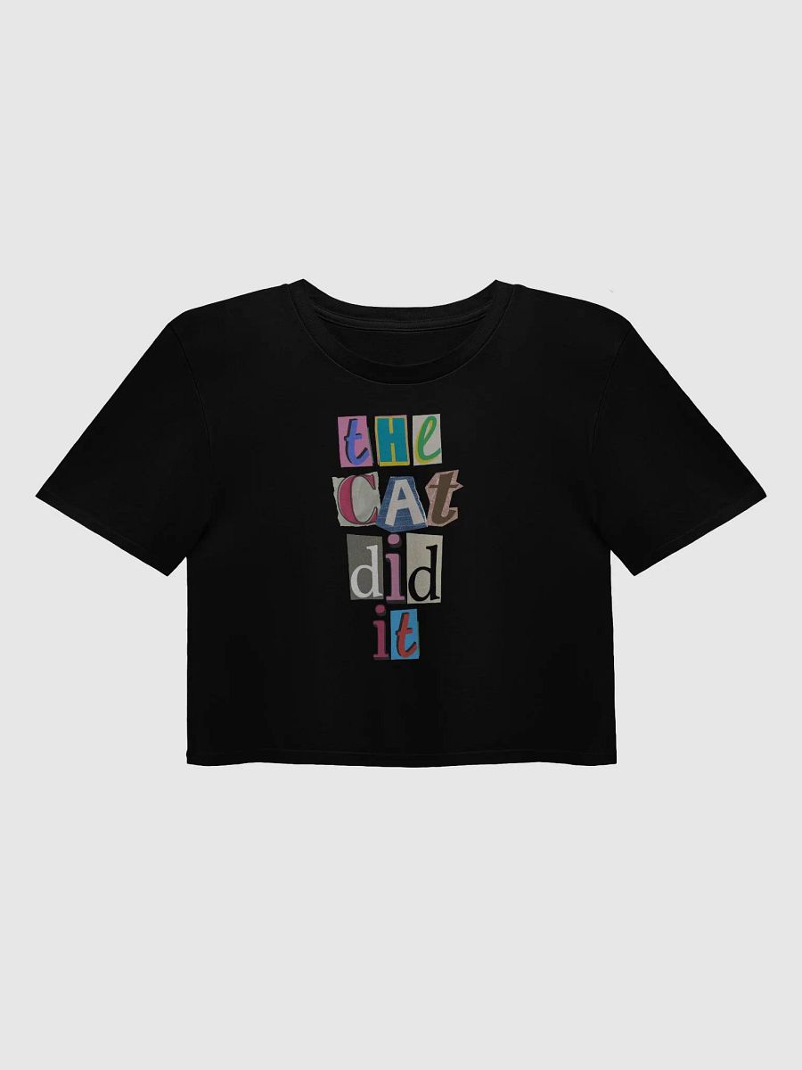 The Cat Did It - Women's Crop Top product image (1)