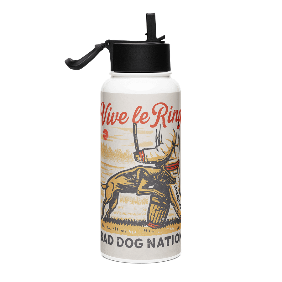 Vive le Ring - Stainless Steel Straw Bottle product image (1)