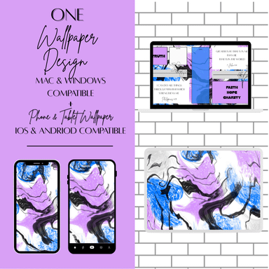 Living Waters Affirmation Wallpaper v1 product image (1)