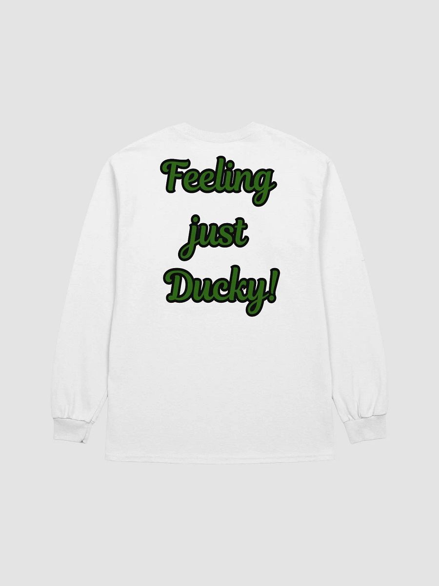 Quirky 'Feeling Just Ducky!' Long Sleeve Tee product image (3)