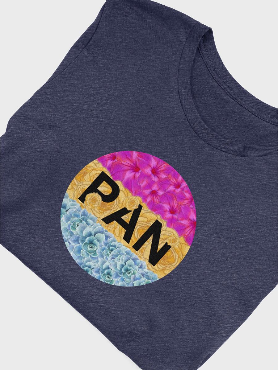 floral pansexual t-shirt product image (5)