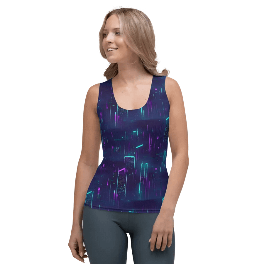 Neon City Nights Women's Tank Top product image (1)
