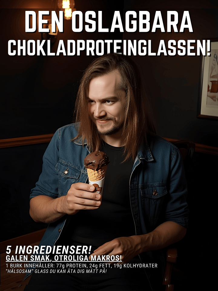 DEN OSLAGBARA CHOKLADPROTEINGLASSEN! product image (1)