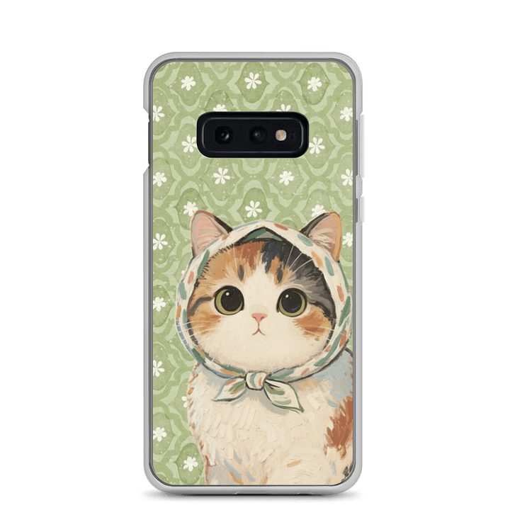 cat eyes green Samsung® Case product image (1)