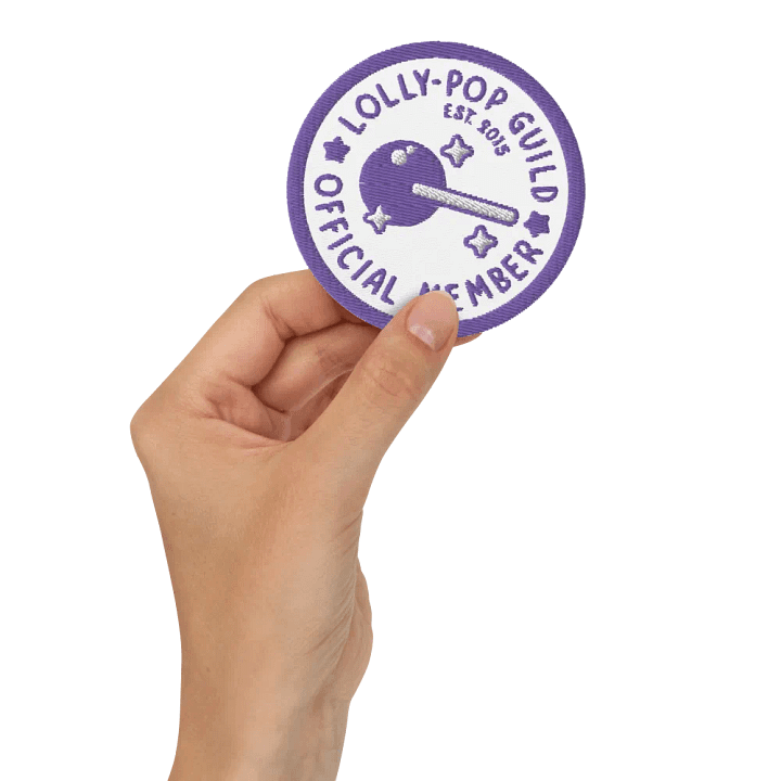Lolly-Pop Guild Member Patch [White] product image (2)