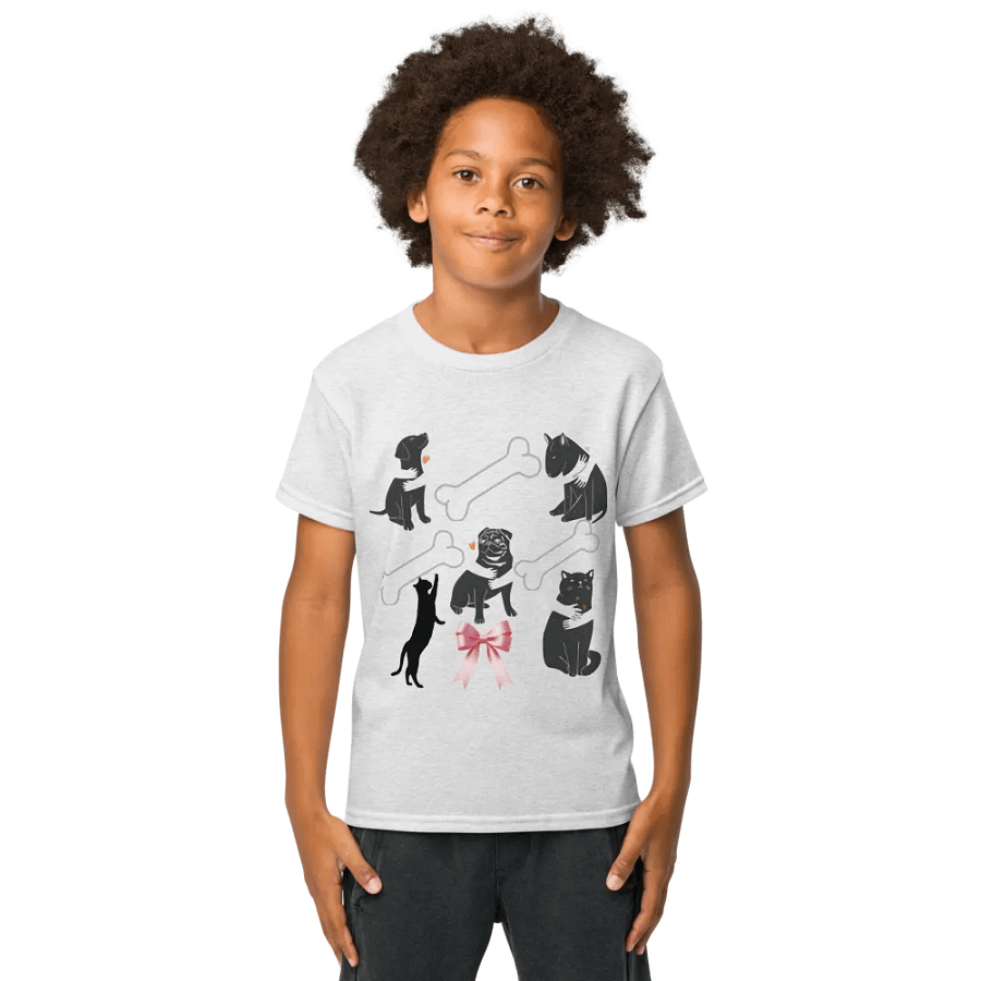 Kids T-Shirt Dogs Bones product image (1)