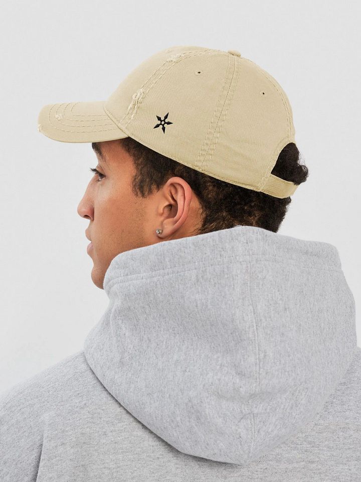 Shadow Shuriken Dad Hat (Battle-Scarred) product image (2)