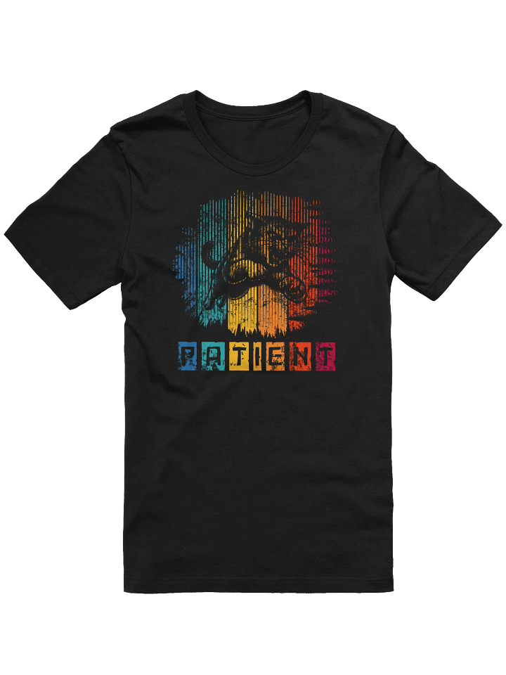 Ironic Patient Cat T-Shirt - Funny Sarcastic Feline Retro 90s Grunge Gift product image (2)