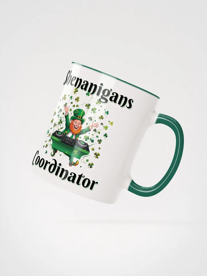 Leprechaun DJ Shenanigans Mug product image (12)