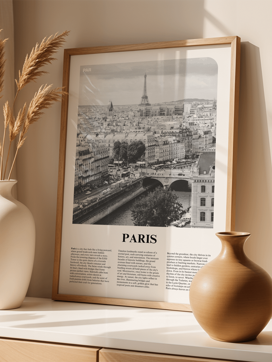 Paris 01 Newspaper Poster product image (3)