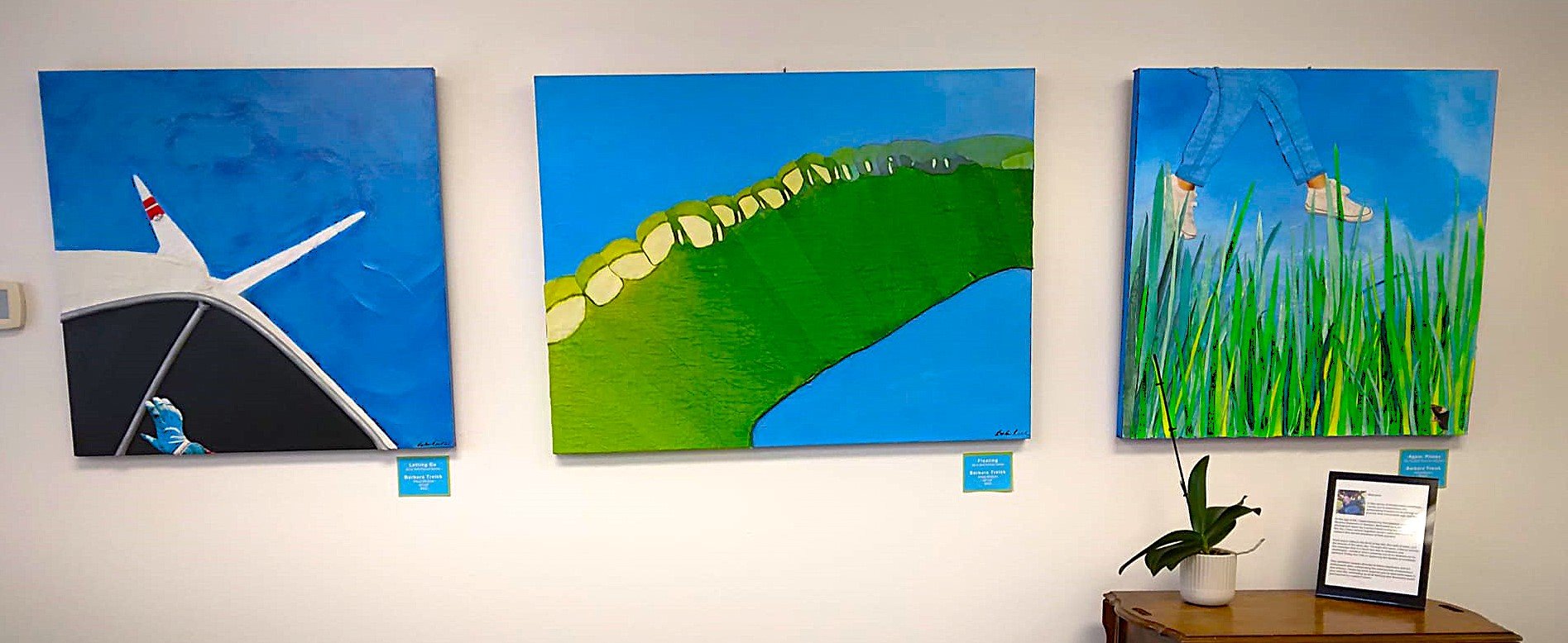 Floating - Mixed Medium Art - 48"x36" product image (2)