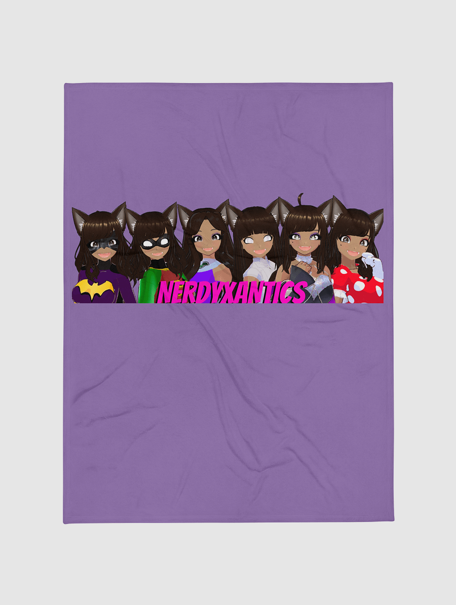 [Let’s get nerdy] Throw Blanket product image (1)
