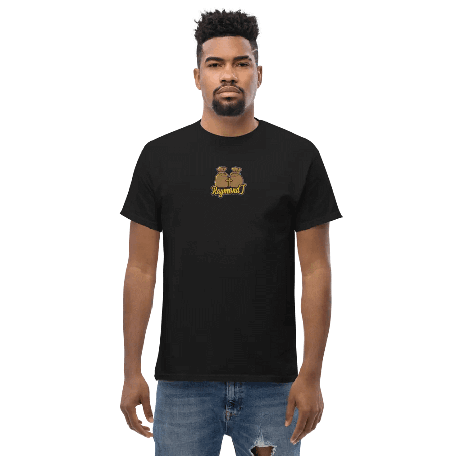 Raymond J - Original Embroided Centrepiece T-Shirt product image (12)