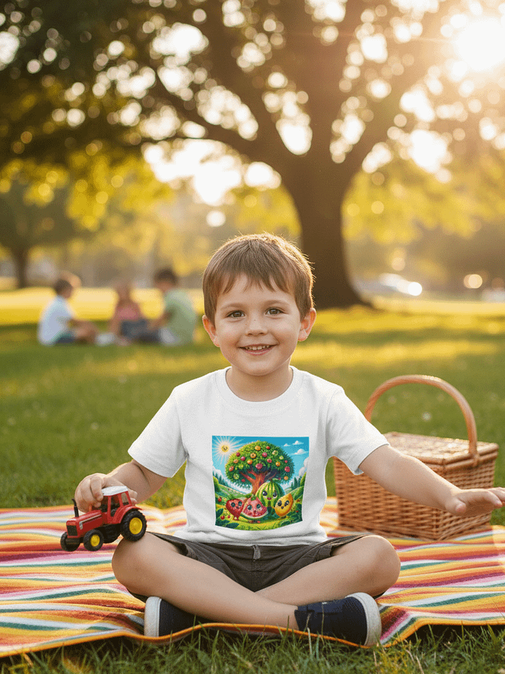 Fruity Friends Adventure Youth T-Shirt product image (1)