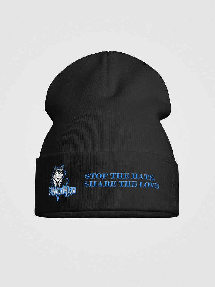 STOP HATE, SHARE LOVE BEANIE product image (1)