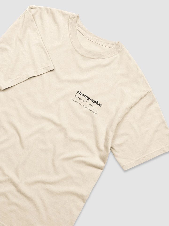 A Person Who Takes Photographs - T-shirt product image (1)