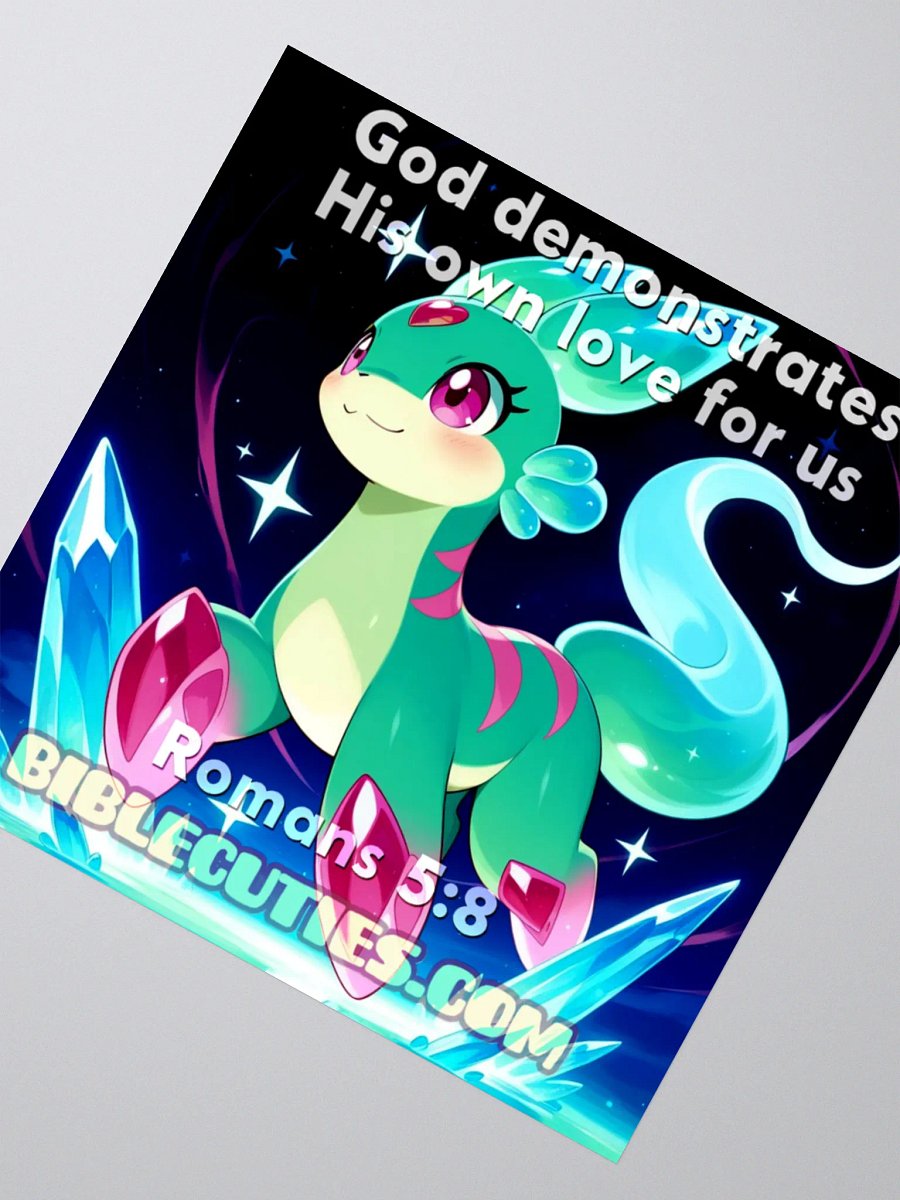 Bible Cuties Susanna - God demonstrates his own love for us Sticker product image (3)