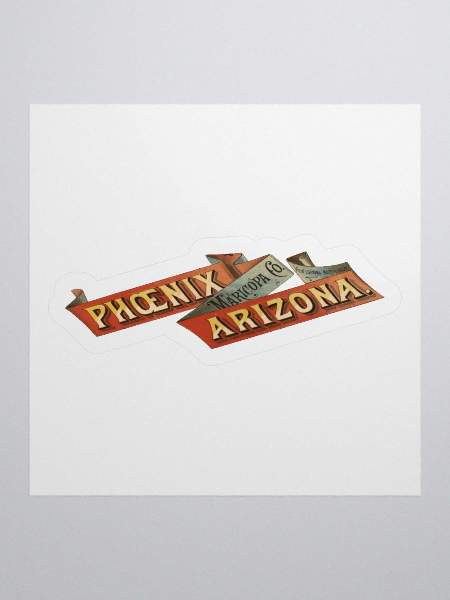 Phoenix Arizona 1885 Sticker product image (4)