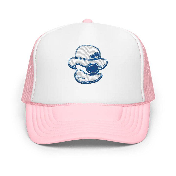 Clowner Hat (Light Pink / White / Light Pink) product image (1)