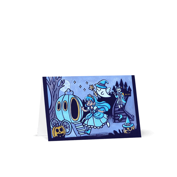 Midnight Dash Greeting Card product image (1)