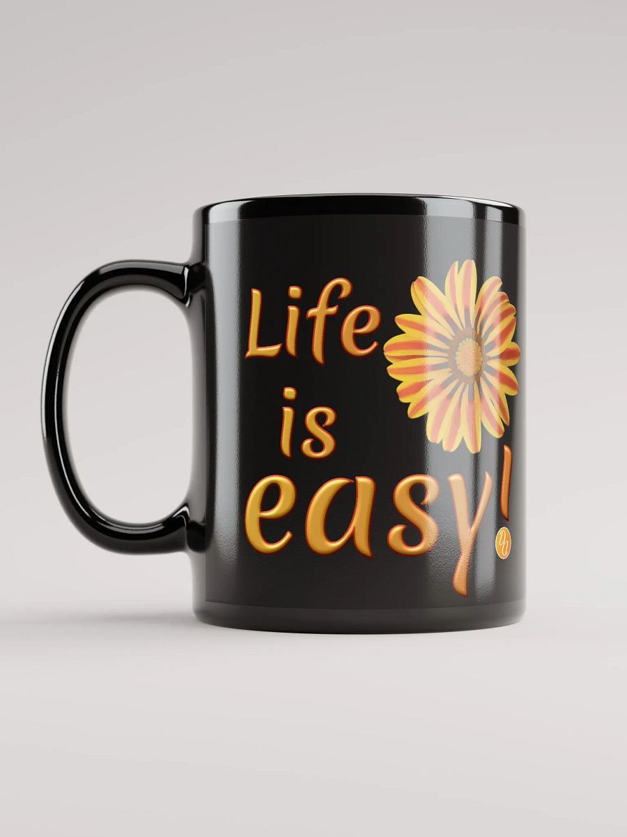 Life Is Easy - Black Mug product image (12)