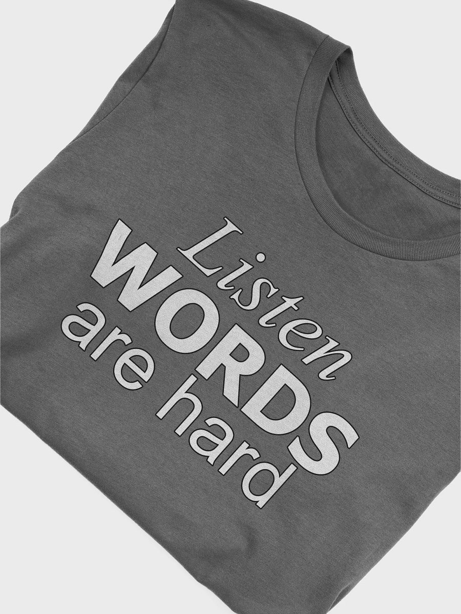 Words Are Hard Softstyle product image (5)