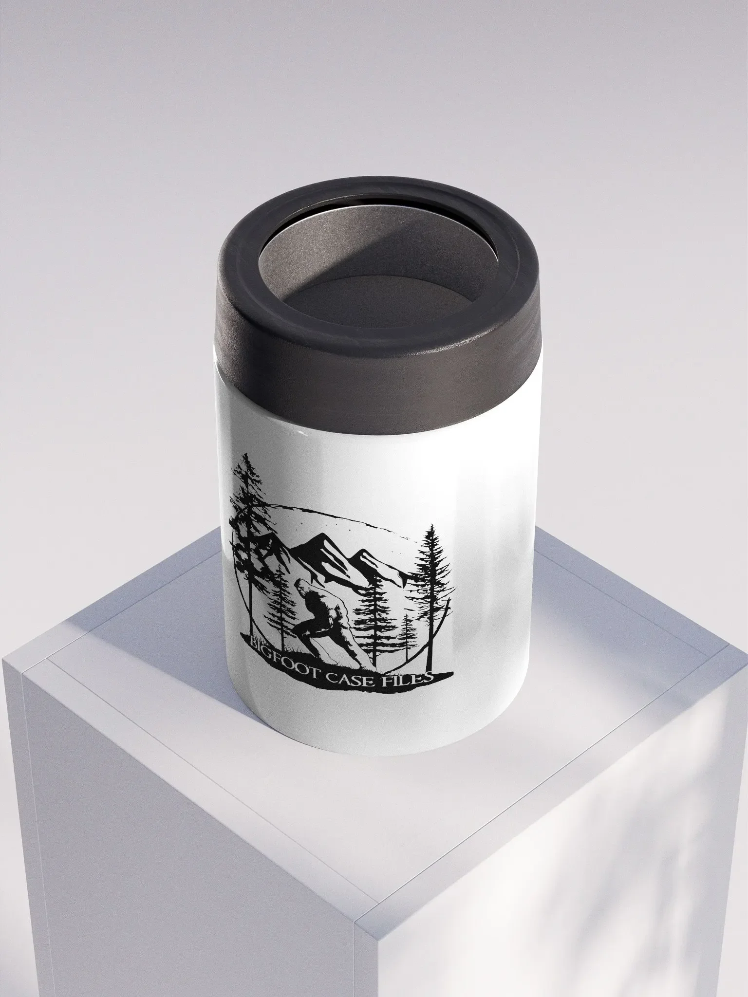 BIGFOOT CASE FILES BLACK LOGO KOOZIE product image (4)