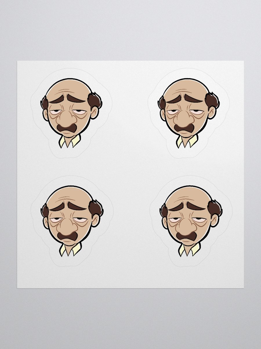 🧃 Harut Face Sticker Sheet (3x3") product image (1)