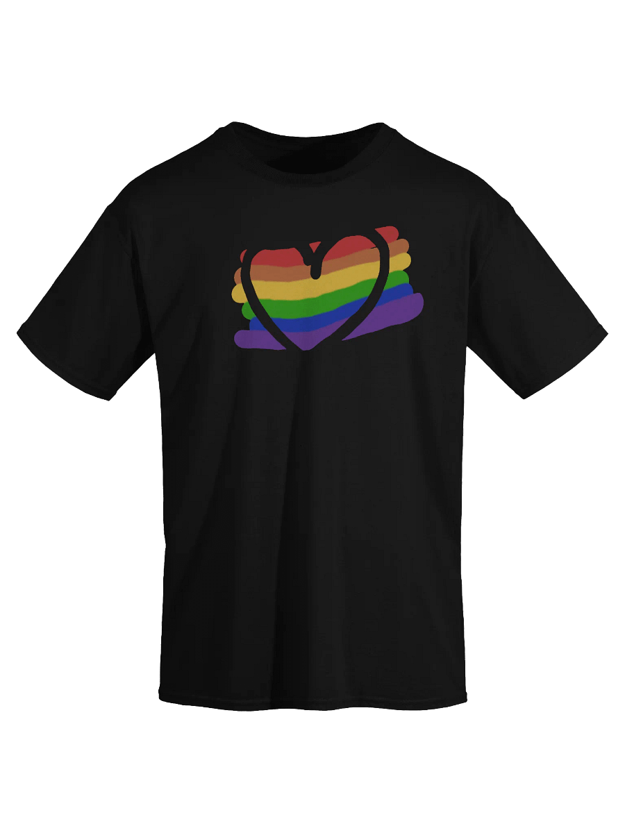 Rainbow Heart T-Shirt product image (4)