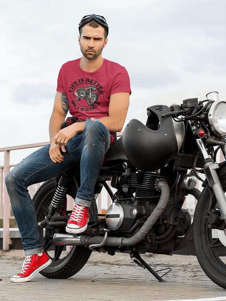 Life On 2 Wheels T-Shirt product image (22)