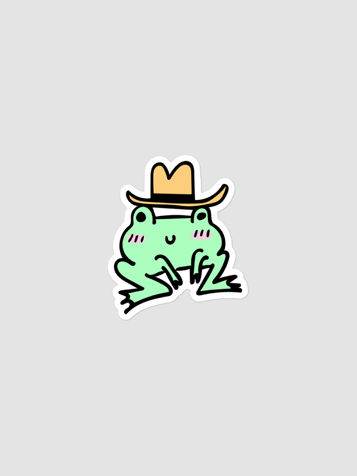 perhams froggy sticker product image (1)