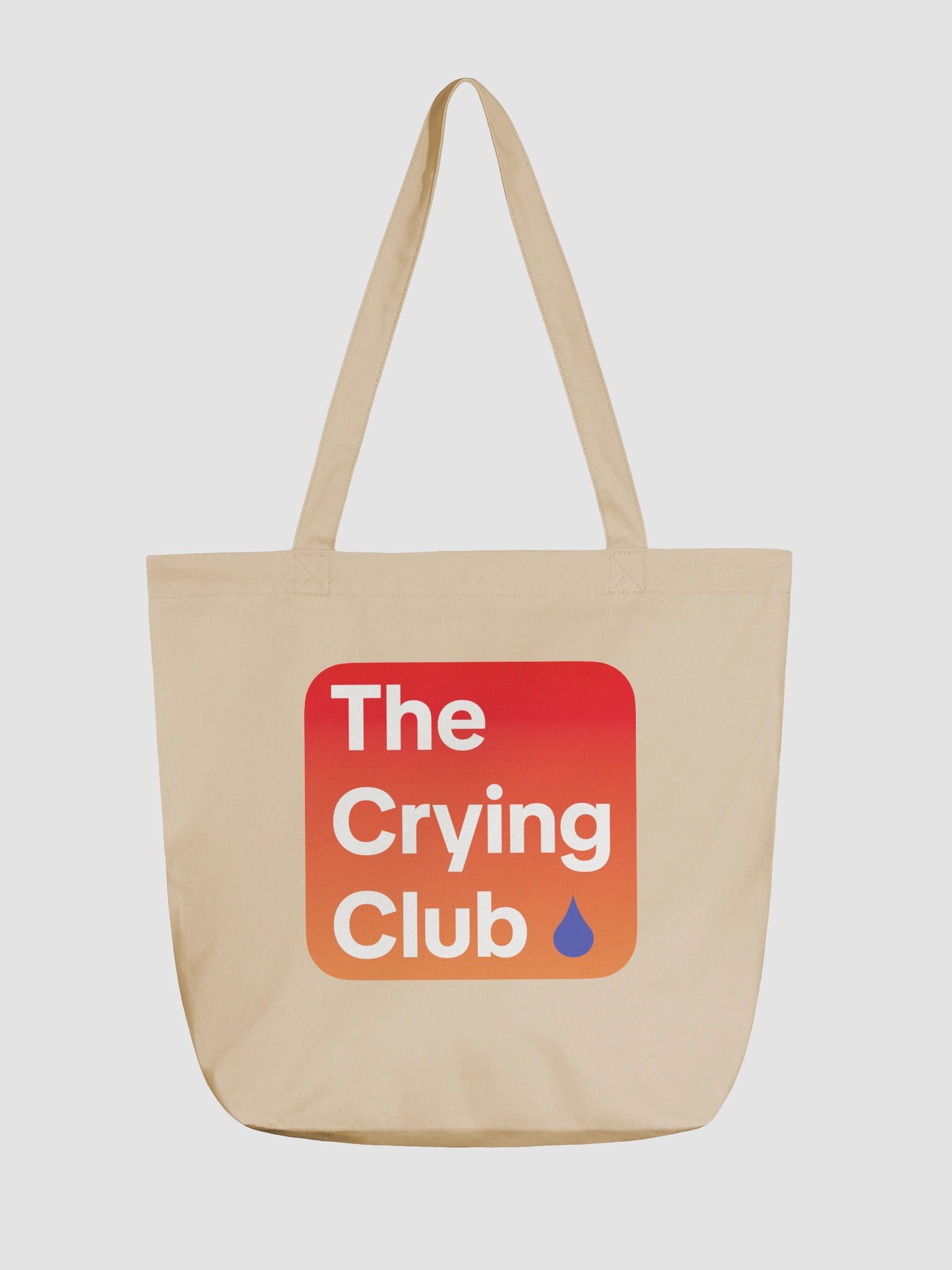 The Crying Club Eco Tote product image (1)