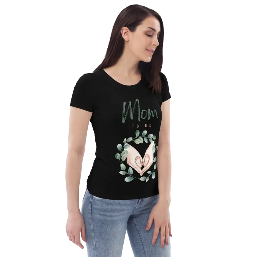 Mom-To-Be Watercolor Love Tee product image (8)