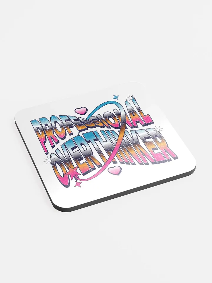 Professional Overthinker Whimsical Coaster product image (2)
