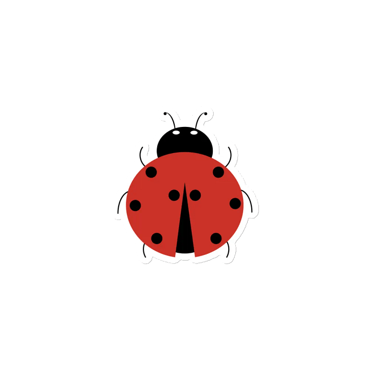 Adorable Ladybug Die-Cut Magnets product image (1)