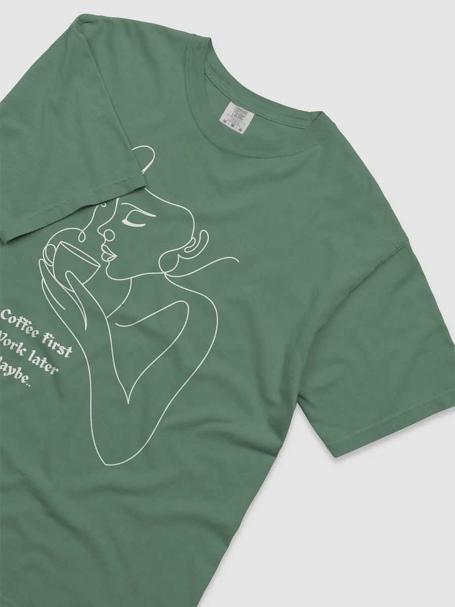 Coffee First T-shirt product image (32)