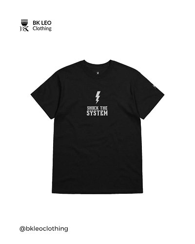 Shock the System, Cotton Heavyweight fabric Regular Fit T-shirt
‎
‎https://bkleoclothing.store/products/shock-the-system-regu...